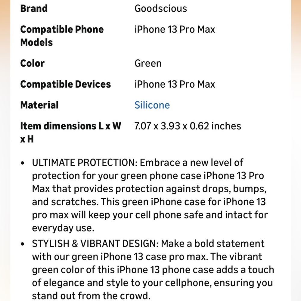 Apple iPhone 13 Pro Max Silicone Case - Army green - Picture 4 of 5